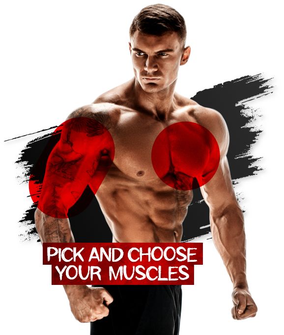 pick and choose your muscles